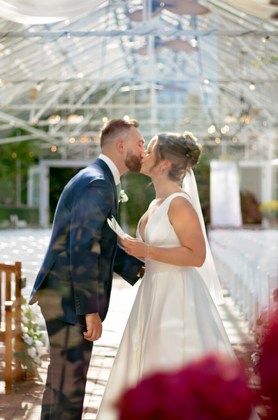 wedding photos of couple